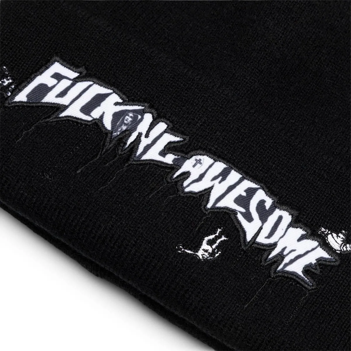 VIRGIN STAMP CUFF BEANIE