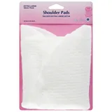 White Shoulder Pads Tailor's XL Set-in