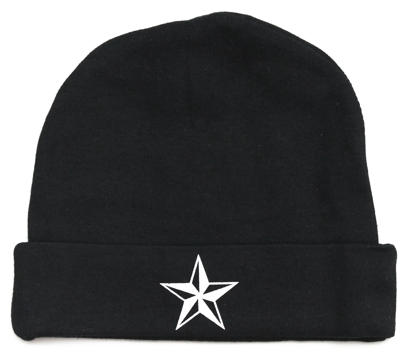 White Star Infant Baby Beanie Cap