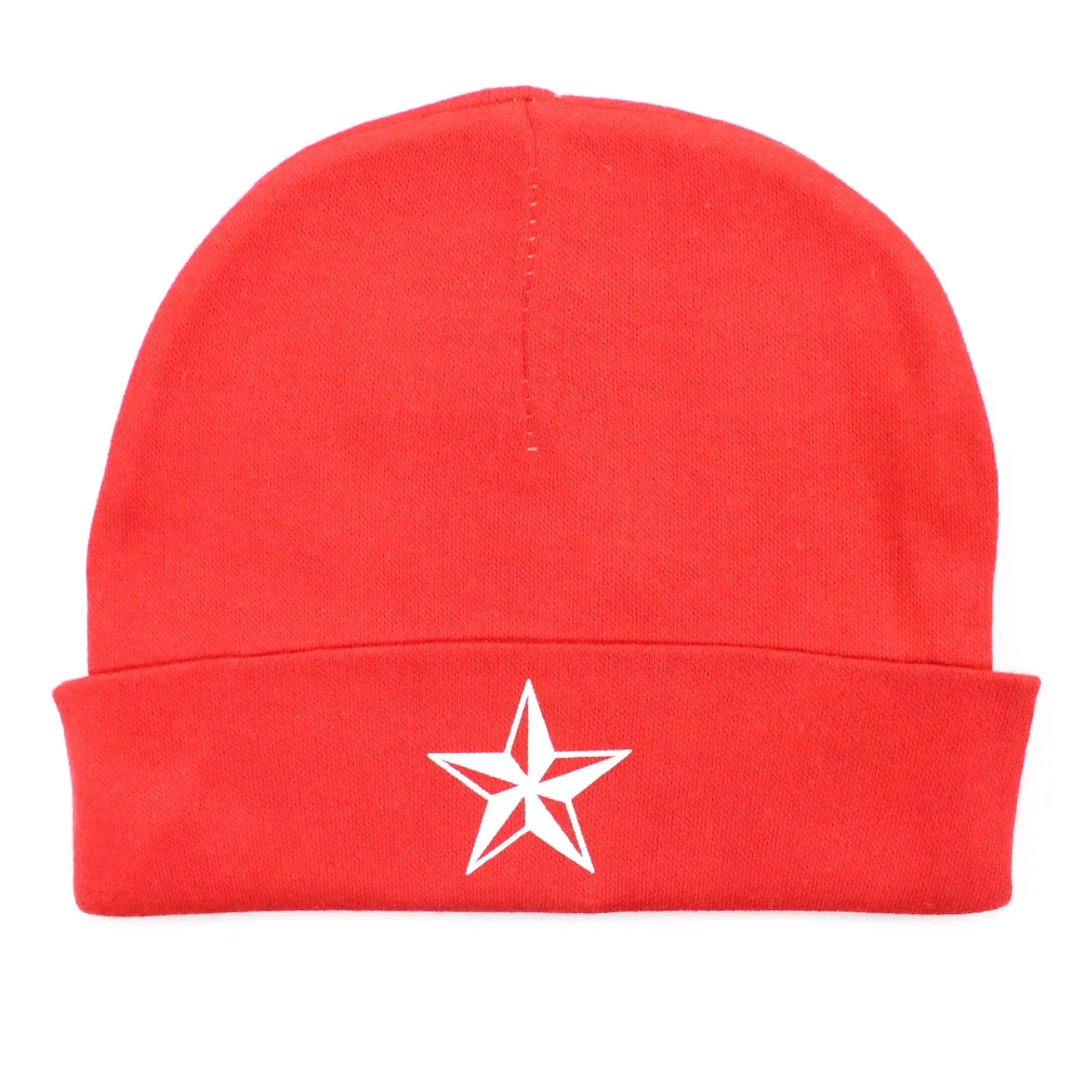 White Star Infant Baby Beanie Cap