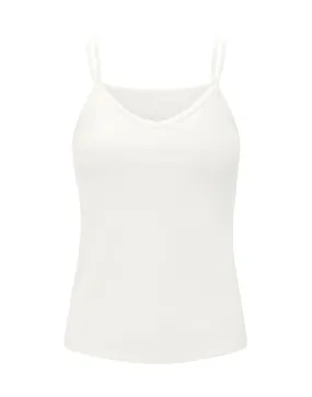 Womens Merino Cami, Ivory