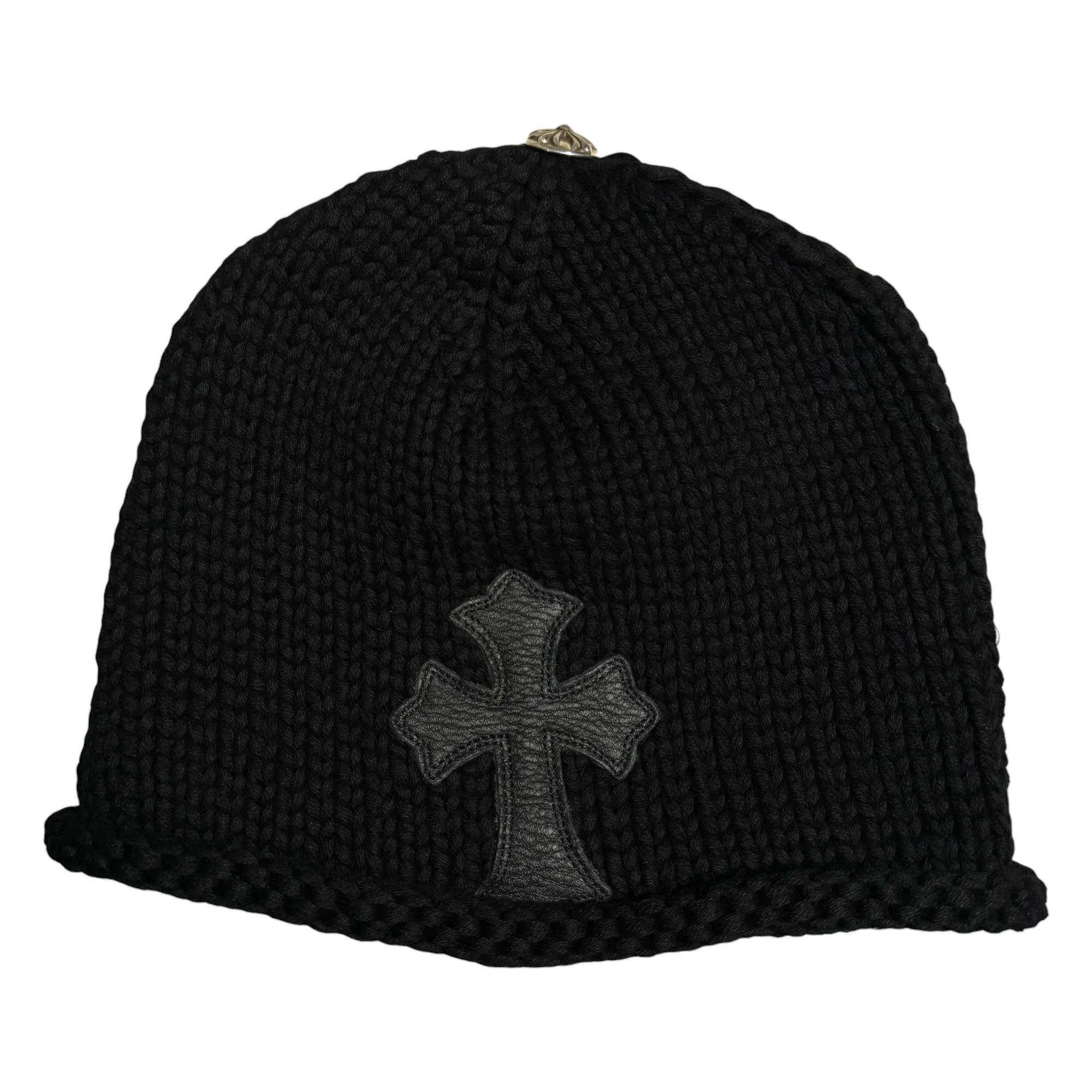 Wool Cross Patch Beanie