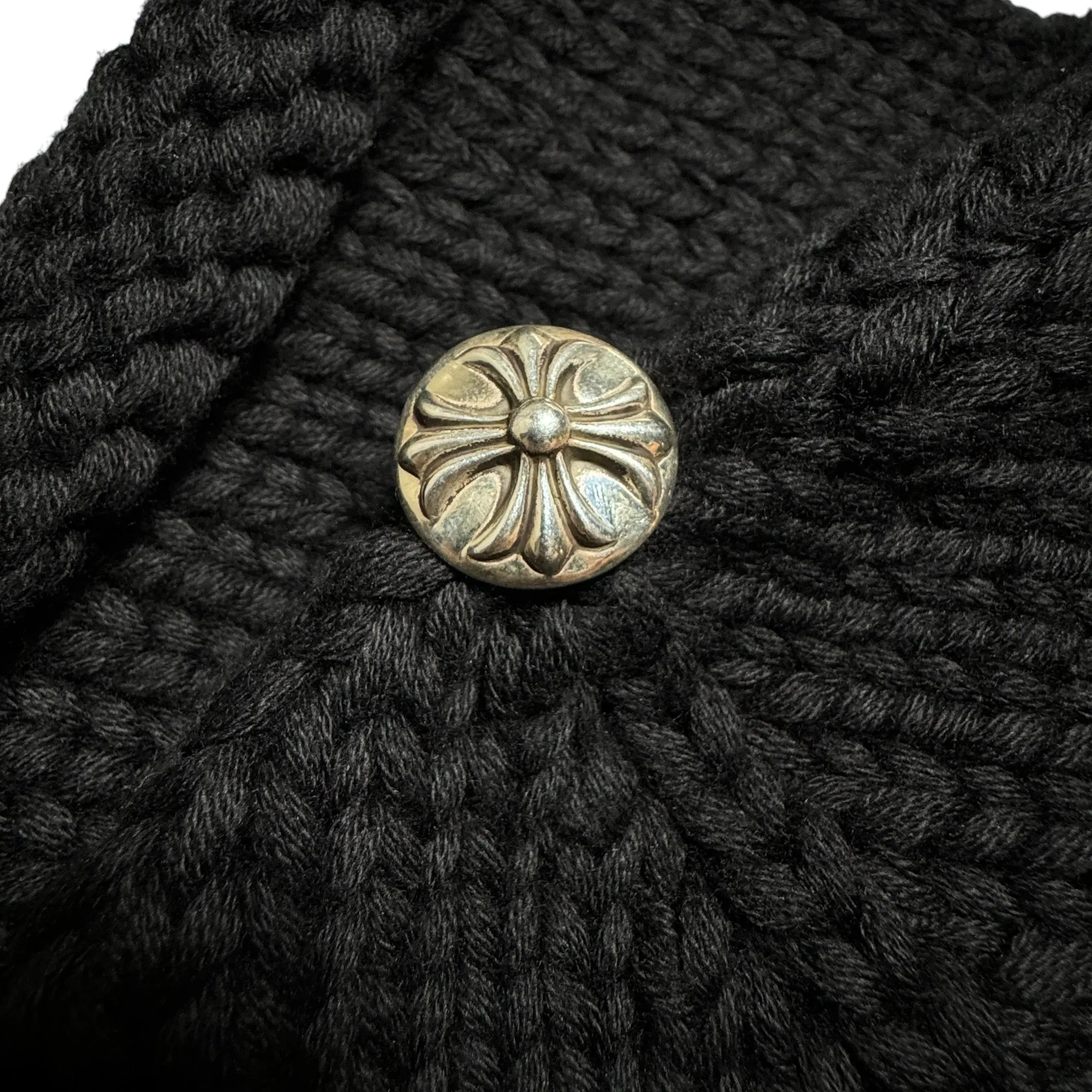 Wool Cross Patch Beanie